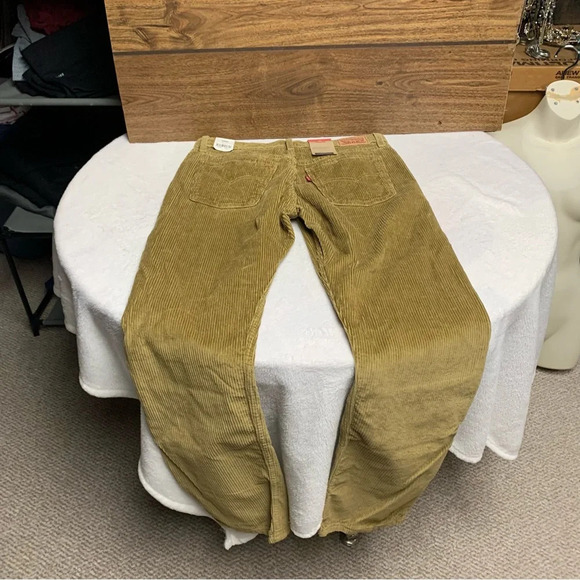 Levi’s Mens corded pants size 29x30 NWT light brown/goldiah color - Picture 4 of 9
